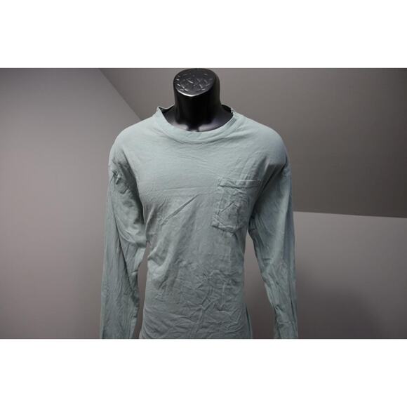 Southern Marsh Tee Shirt Aqua Graphic Long Sleeve Front Pocket Mens Sz XL - Picture 2 of 9